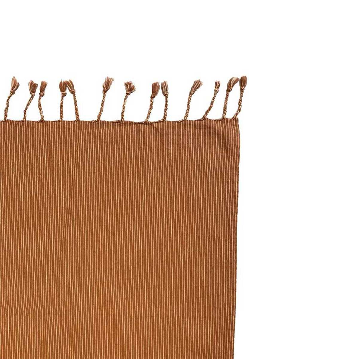 Bed Cover - Stripe - Caramel